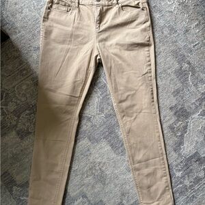 Tan Skinny Pants
